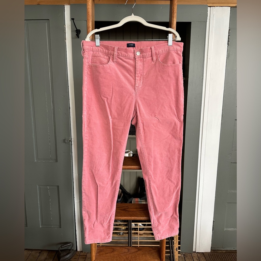 J Crew Matchstick Women’s Pink Corduroys. 32